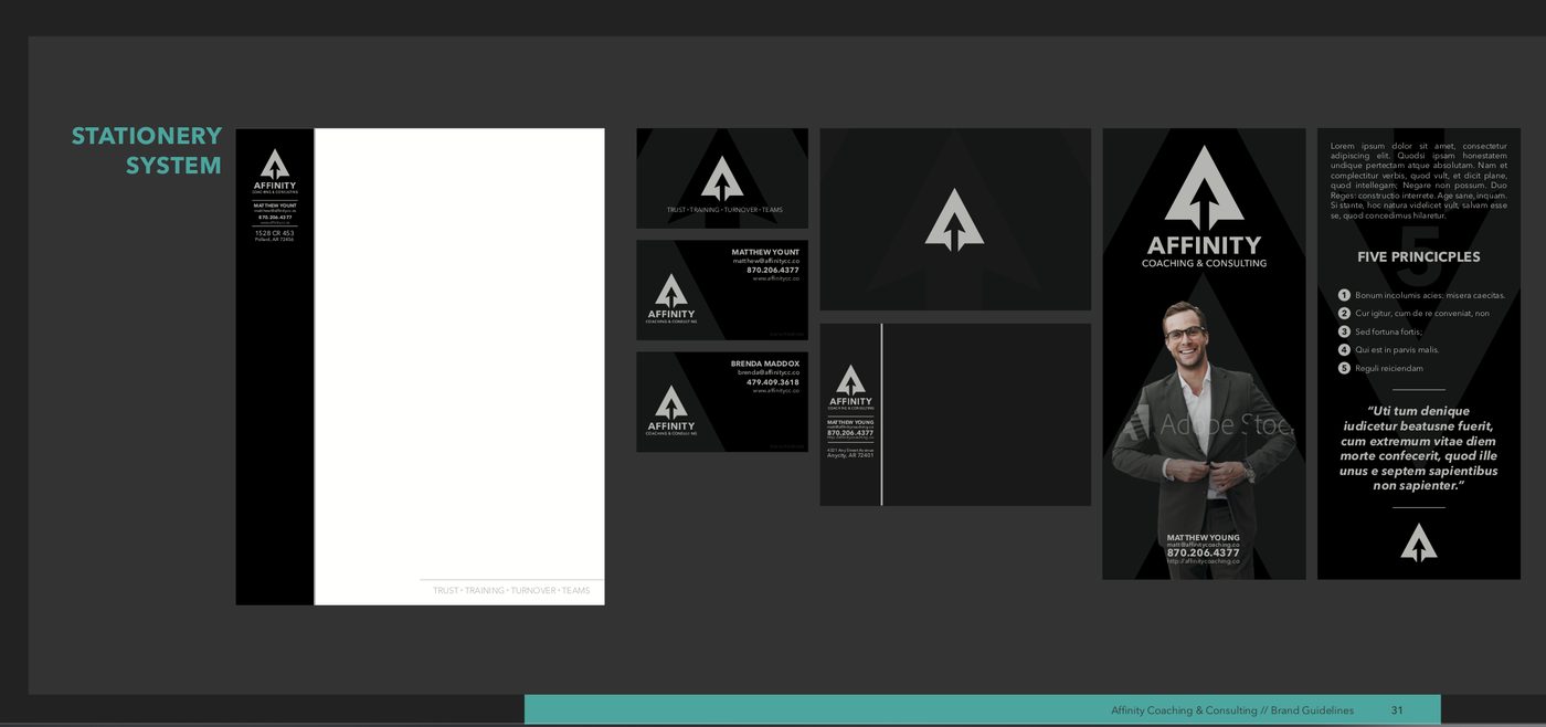 Affinity Consulting, work sample 8.