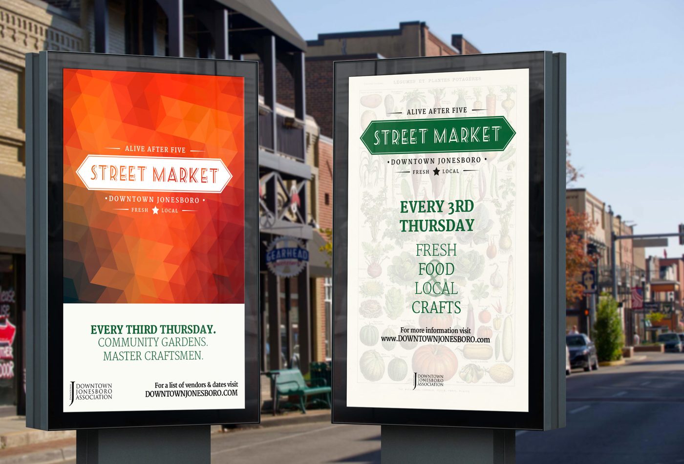 Downtown Market, work sample 2.