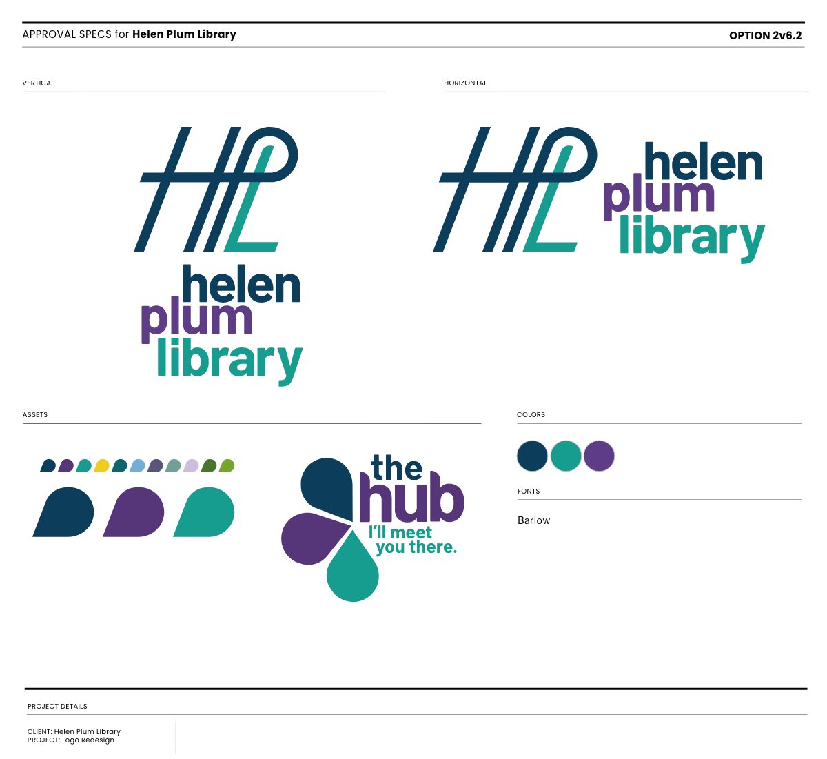 Helen Plum Library, work sample 2.