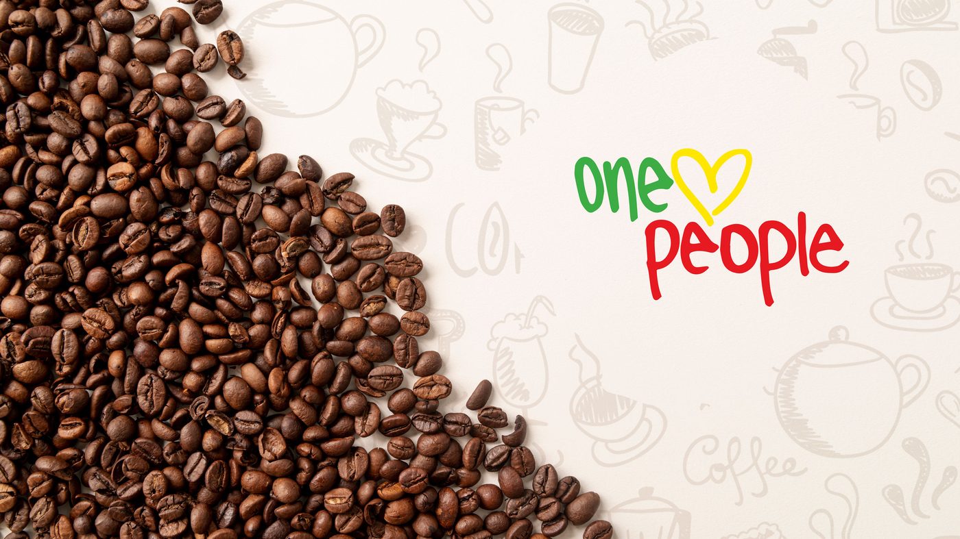 One Love People Coffeehouse, work sample 1.
