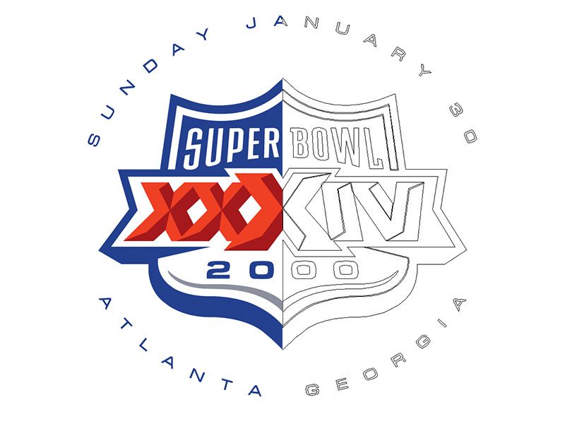 Super Bowl Anniversary, work sample 3.