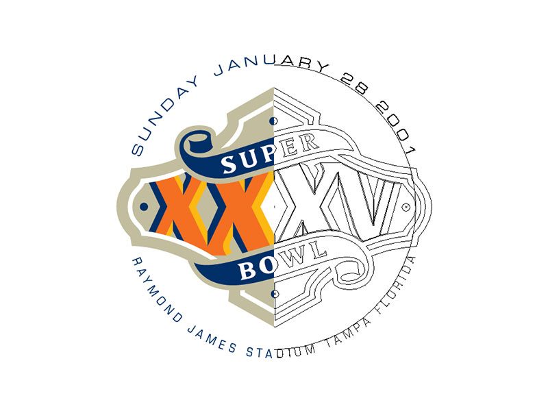 Super Bowl Anniversary, work sample 4.