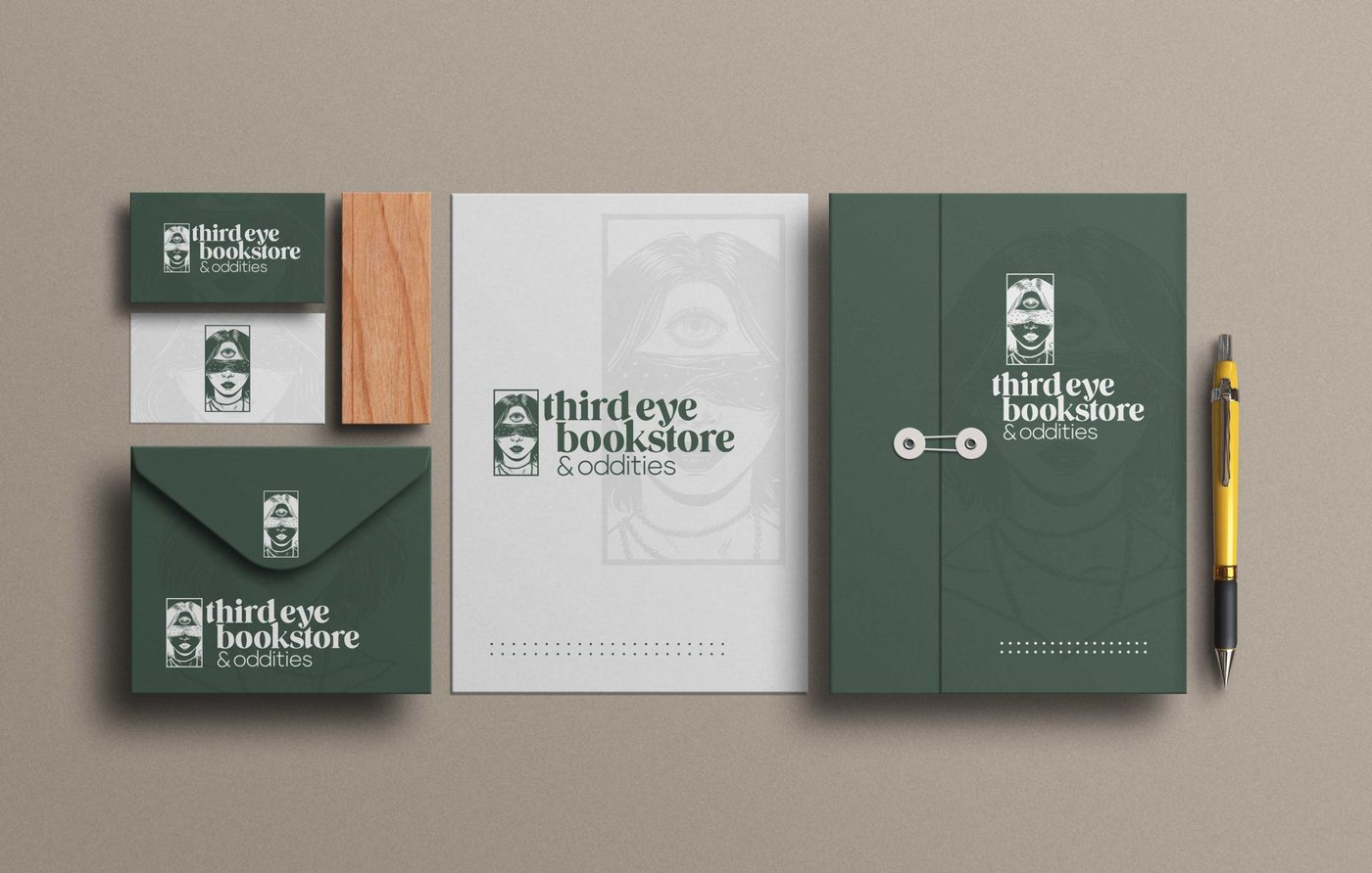 Third Eye Bookstore, work sample 1.