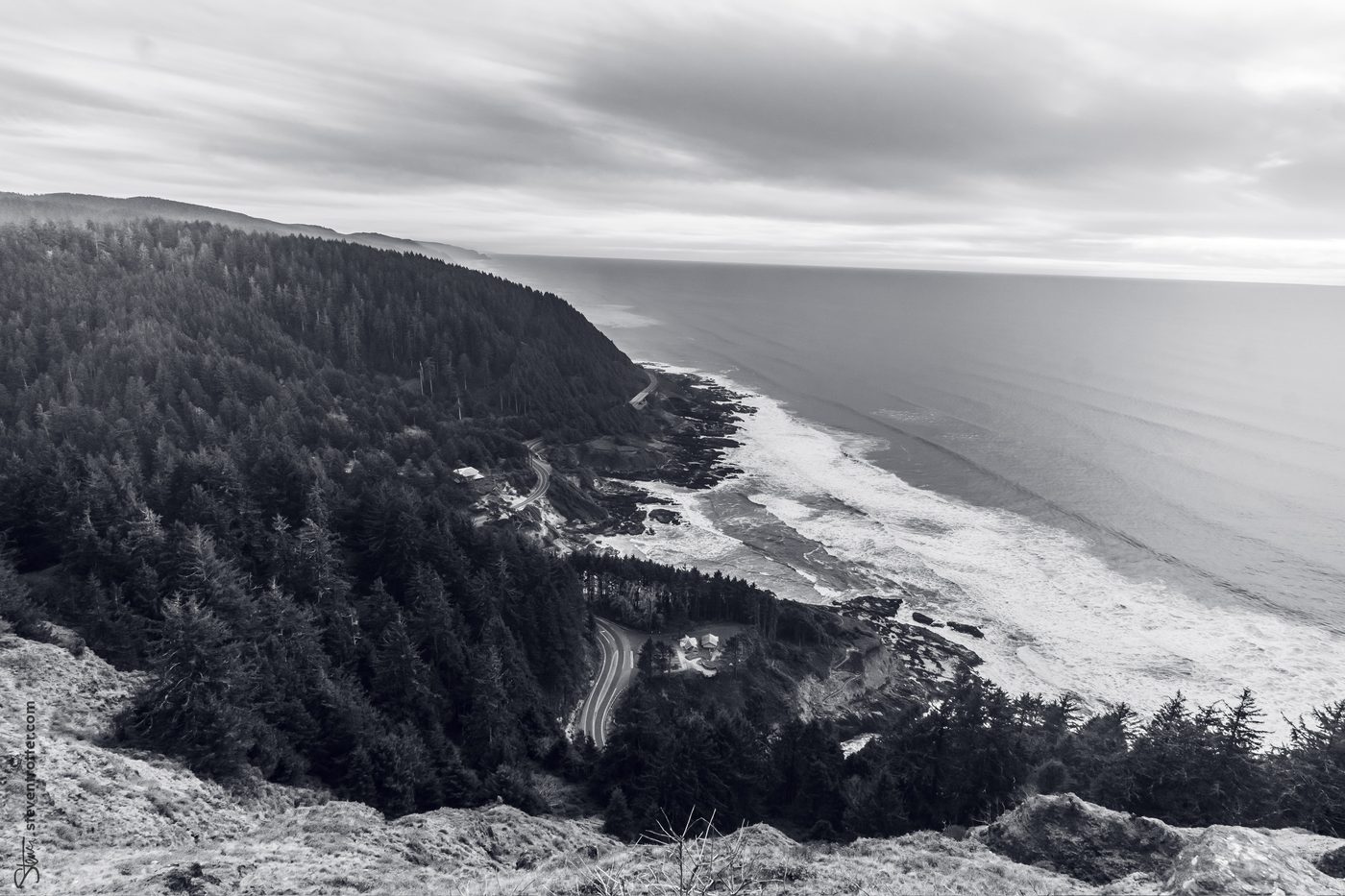Coastal Landscape View.