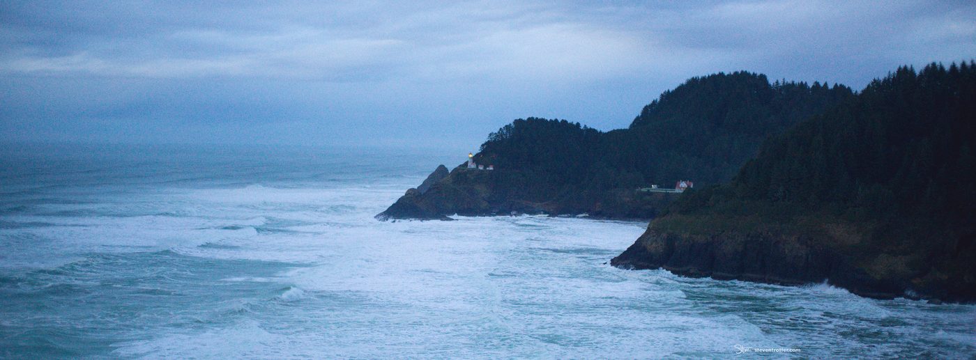 Coastal Lighthouse View.