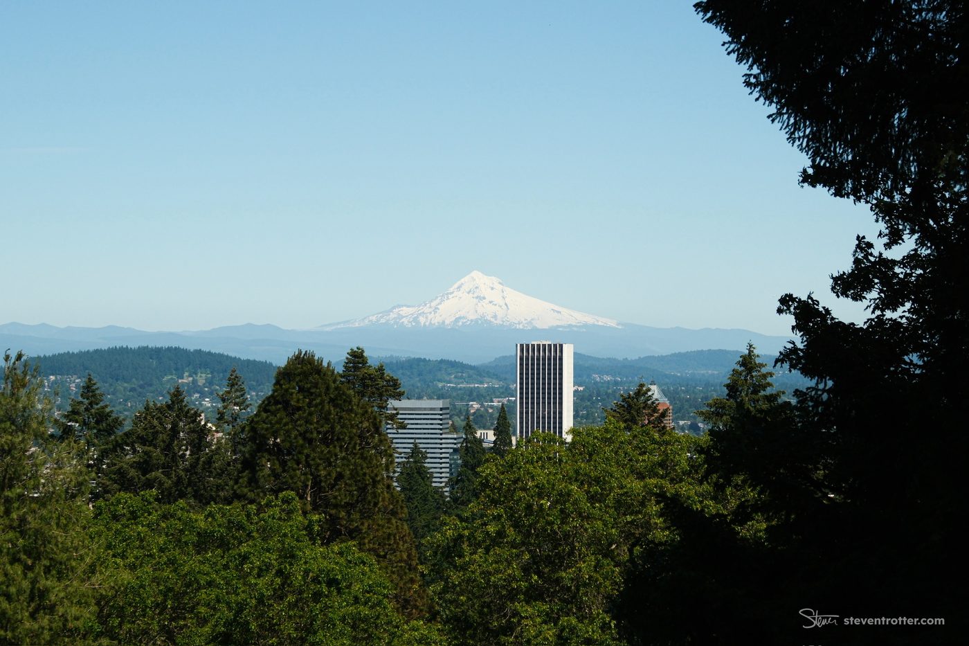 Mountain View From City Park.