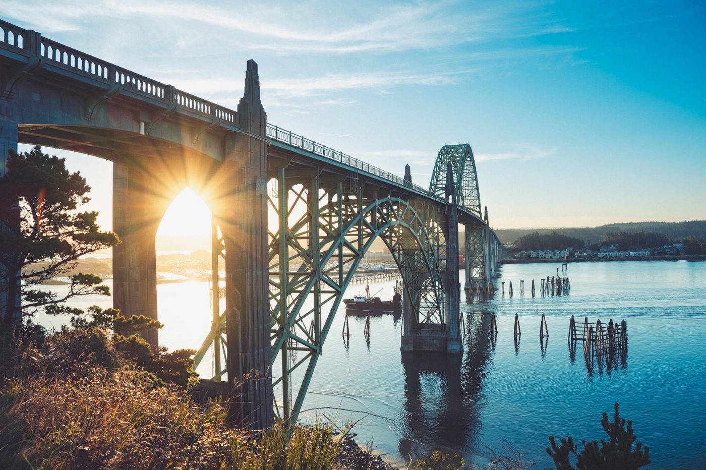 Scenic Bridge Sunrise.